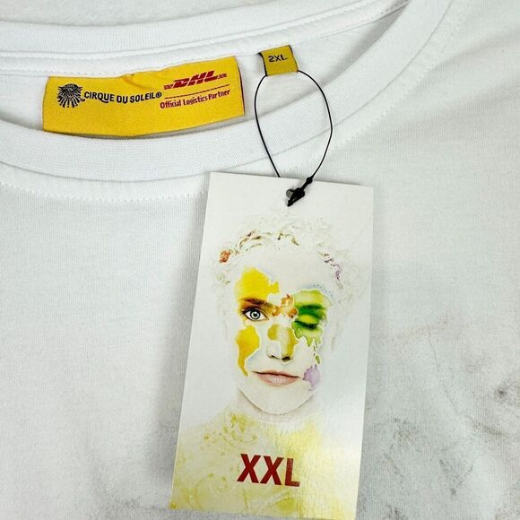 Cirque Du Soleil DHL Tee Shirt Size 2X NWT Art To Wear Artist - Picture 7 of 7